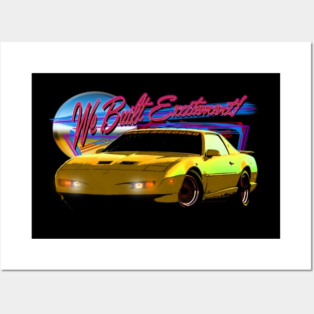 1992 GTA Trans Am Wall Art by Chads